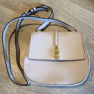 Kate Spade New York Pastel Purple Crossbody Leather Handbag